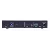 InLine 57885E KVM jungiklis HDMI/USB-C 2 prievadai 4K@60Hz montavimui į stelažą Juodas