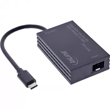 InLine 66659M tinklo plokštė Skaidula 1000 Mbit/s USB-C