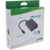 InLine 66659M tinklo plokštė Skaidula 1000 Mbit/s USB-C