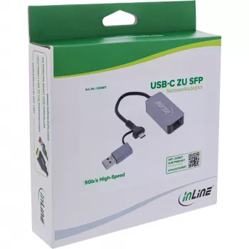 InLine 33380T tinklo adapteris Ethernet 5000 Mbit/s