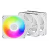 ARCTIC Freezer P14 Pro A-RGB (Baltas) - 3 vnt. 140 mm A-RGB PWM ventiliatoriai su kabelių skirstytuvu