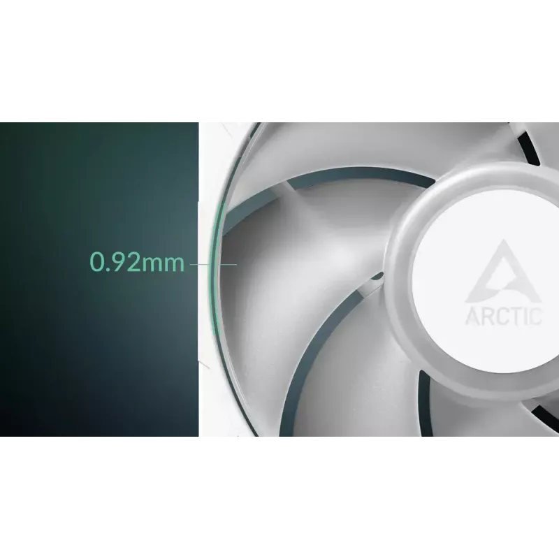 ARCTIC Freezer P14 Pro A-RGB (Baltas) - 3 vnt. 140 mm A-RGB PWM ventiliatoriai su kabelių skirstytuvu