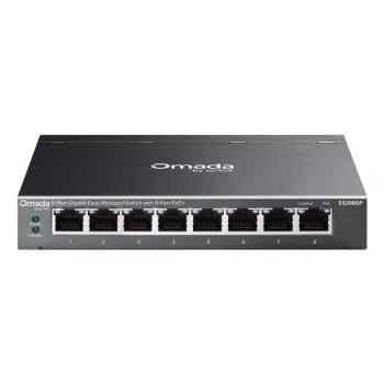 TP-Link Omada ES208GP valdomas L2 gigabaitinis PoE jungiklis