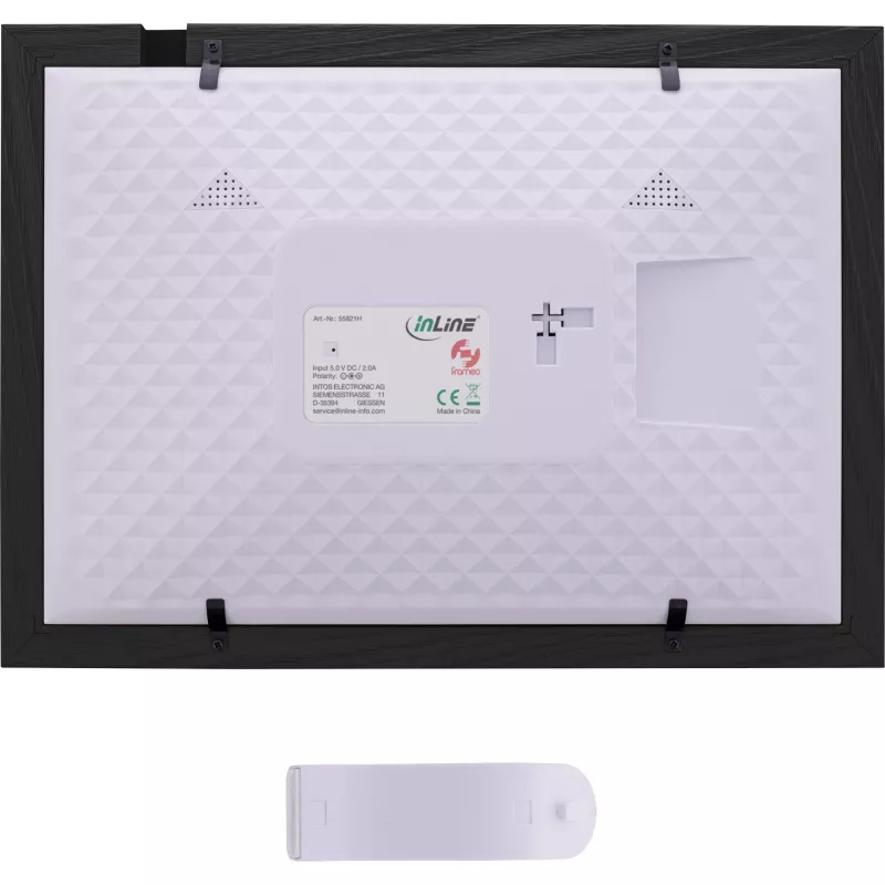InLine WiFRAME 2 belaidis skaitmeninis nuotraukų rėmelis, 10.1 colio 1920x1200 16:10 IPS liečiamas ekranas, Frameo programa