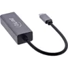 InLine 33380Q RJ-45 adapteris USB Type-C vyriškas 1 Gbit/s pilkas