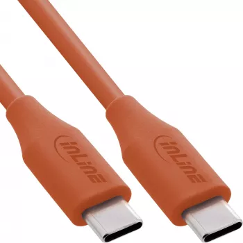 USB laidas InLine 35892O 2m USB C oranžinis USB 2.0 0.48 Gbit/s