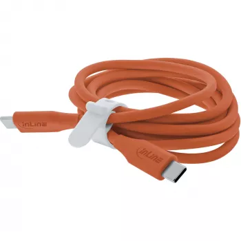 USB laidas InLine 35892O 2m USB C oranžinis USB 2.0 0.48 Gbit/s