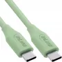 USB-C laidas InLine 35892G 2 m žalias USB 2.0 0.48 Gbit/s