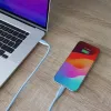 InLine 35891B USB laidas USB 2.0 1 m USB-C mėlynas