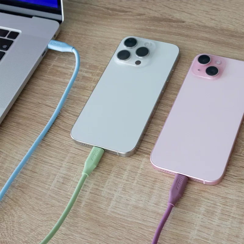 InLine 35895P USB kabelis USB 2.0 0,5 m USB-C violetinis