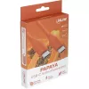 InLine 35895O greitojo įkrovimo USB-C laidas, USB 2.0, 480 Mbit/s, 100 W, silikoninis, 0,5 m, Papaya oranžinis