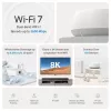 TP-Link DECO BE22 belaidis maršrutizatorius (2,4 GHz / 5 GHz) Wi-Fi 7 (802.11be) balta 2 vidiniai