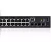DELL N1524P valdomas L3 Gigabit Ethernet (10/100/1000) Power over Ethernet (PoE) 1U juodas