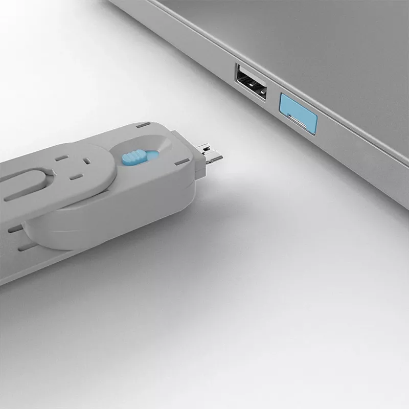Raktas USB prievado blokatoriui Lindy USB Type A mėlynas