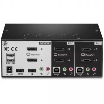 KVM jungiklis Trendnet TK-240DP juodas