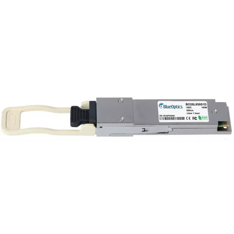 QSFP28 siųstuvas-imtuvas BlueOptics 4M27A67042-BO 100m aliuminis