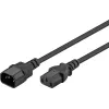 Maitinimo laidas GOOBAY 68602 — IEC C14 į IEC C13, H05VV-F3G, 1,5 m, 250 V
