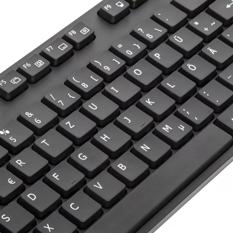 Targus AKB30DE klaviatūra USB QWERTZ vokiška juoda
