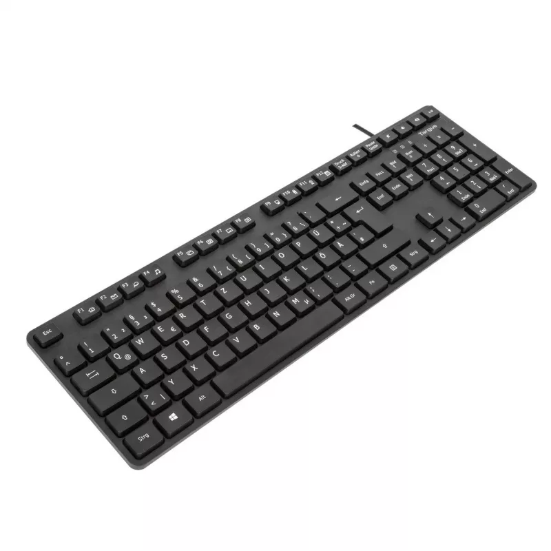 Targus AKB30DE klaviatūra USB QWERTZ vokiška juoda