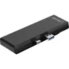 InLine 35393 MultiHub, skirtas Surface Pro 4/5/6, 3x USB-A 3.2 Gen 1, HDMI 4K, SD/microSD kortelių skaitytuvas, juodas