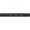 InLine 35393 MultiHub, skirtas Surface Pro 4/5/6, 3x USB-A 3.2 Gen 1, HDMI 4K, SD/microSD kortelių skaitytuvas, juodas