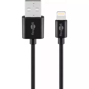 Laidinio USB įkrovimo ir sinchronizavimo kabelis Goobay 72906 (Lightning, 2 m)