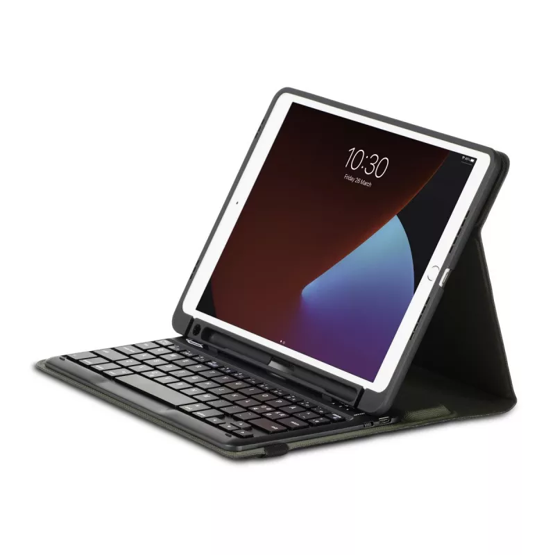 Targus Pro-Tek Education Bluetooth klaviatūros dėklas iPad 10.2 (7–9 gen.) modeliams, juodas