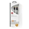 USB laidas Nedis CCBW64020AT20 USB4 Gen 2x2 2 m USB C juodas sidabrinis