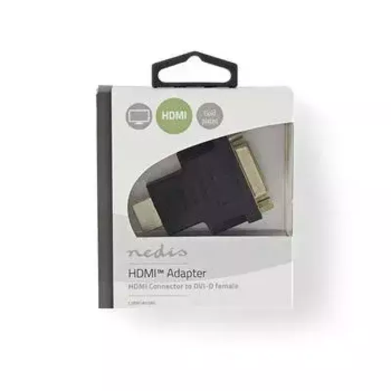 Adapteris lyties keitiklis Nedis CVBW34910AT HDMI DVI-D Auksuotas