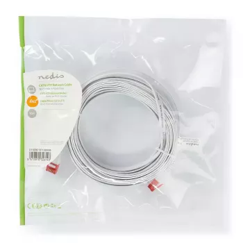 Nedis CCGP85216WT100 tinklo kabelis baltas 10 m Cat6 U/UTP