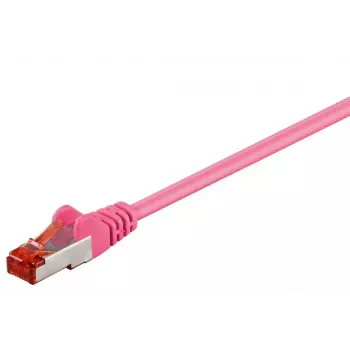 Pataisos kabelis Goobay CAT 6 S/FTP PiMF Violetinis 5m