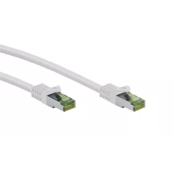 Tinklo kabelis Wentronic 61107 5m Cat8.1 S/FTP RJ-45 Baltas