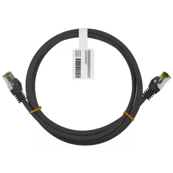 Goobay tinklo kabelis juodas 0,25 m Cat8.1 S/FTP
