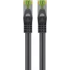 Goobay tinklo kabelis juodas 0,25 m Cat8.1 S/FTP
