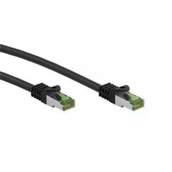 Tinklo kabelis Wentronic 61096 5m Cat8.1 S/FTP RJ-45 Juodas