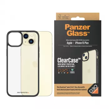 PanzerGlass ® ClearCase Skaidrus su D3O® iPhone 15 Plus