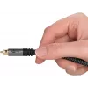 Audio kabelis Goobay (WENTRONIC) 65306 — 3 m TOSLINK kištukas-kištukas, varinis, auksuoti kontaktai, juodas/sidabrinis