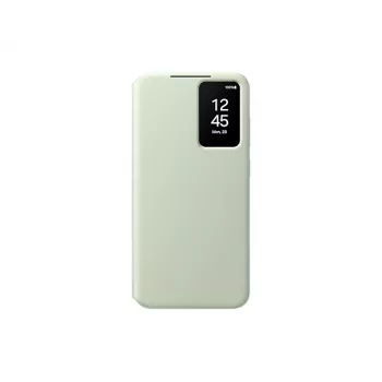 Dėklas Samsung Galaxy S24+ Green Monochromatic su kortelių kišene