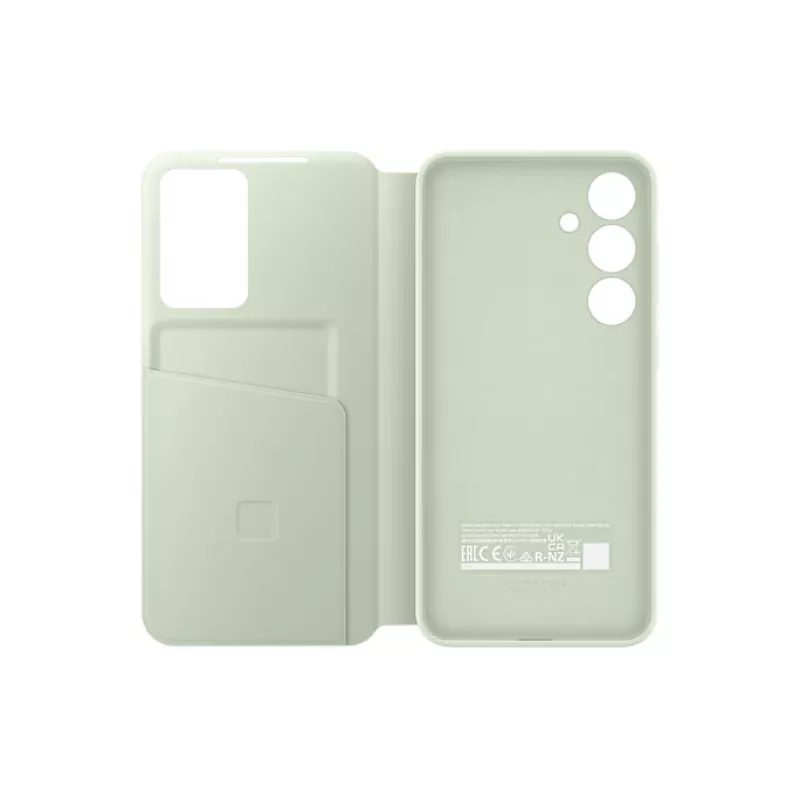 Dėklas Samsung Galaxy S24+ Green Monochromatic su kortelių kišene