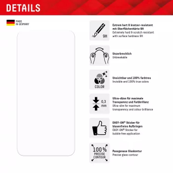 Displex Smart Glass (9H) Samsung Galaxy A24/A25 5G, montavimo lipdukas, nedūžtantis