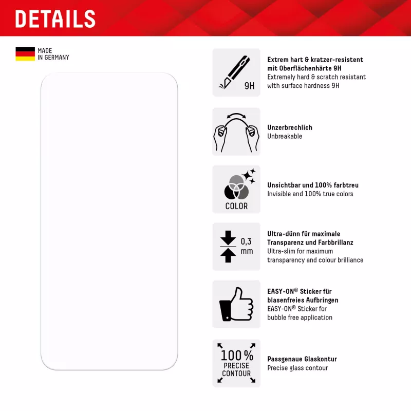 Displex Smart Glass (9H) Samsung Galaxy A24/A25 5G, montavimo lipdukas, nedūžtantis