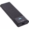 InLine USB3.2 Gen.2 USB-C į M.2 SSD (PCIe NVMe ir SATA) dėklas