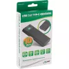 InLine USB3.2 Gen.2 USB-C į M.2 SSD (PCIe NVMe ir SATA) dėklas