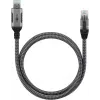 Goobay USB A – RJ-45 kabelis 15 m juodas sidabrinis