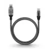 Goobay USB A – RJ-45 kabelis 15 m juodas sidabrinis