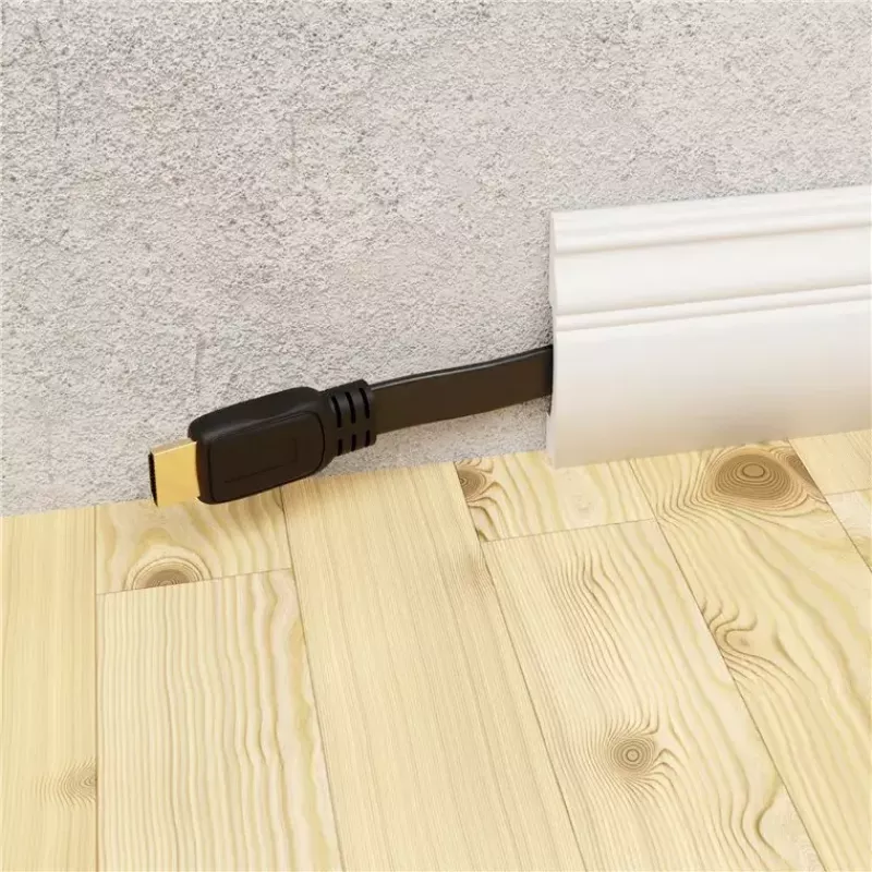 Goobay HDMI kabelis 1 m, A tipo kištukas – kištukas, 18 Gbit/s, juodas