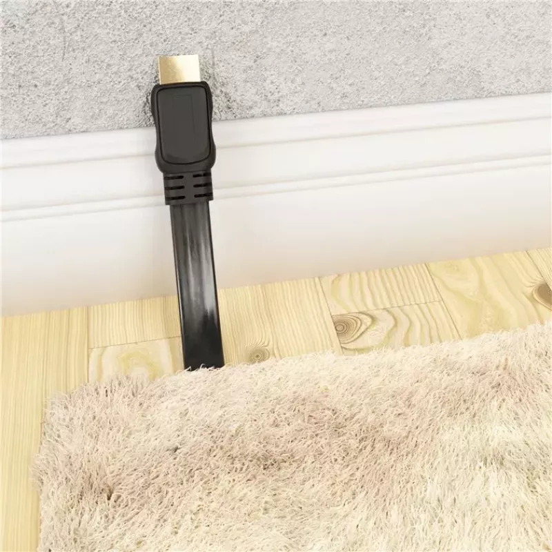 Goobay HDMI kabelis 1 m, A tipo kištukas – kištukas, 18 Gbit/s, juodas