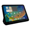 Deqster plonas dėklas iPad 10.9 (10 kartos), juodas, su pieštuko laikikliu