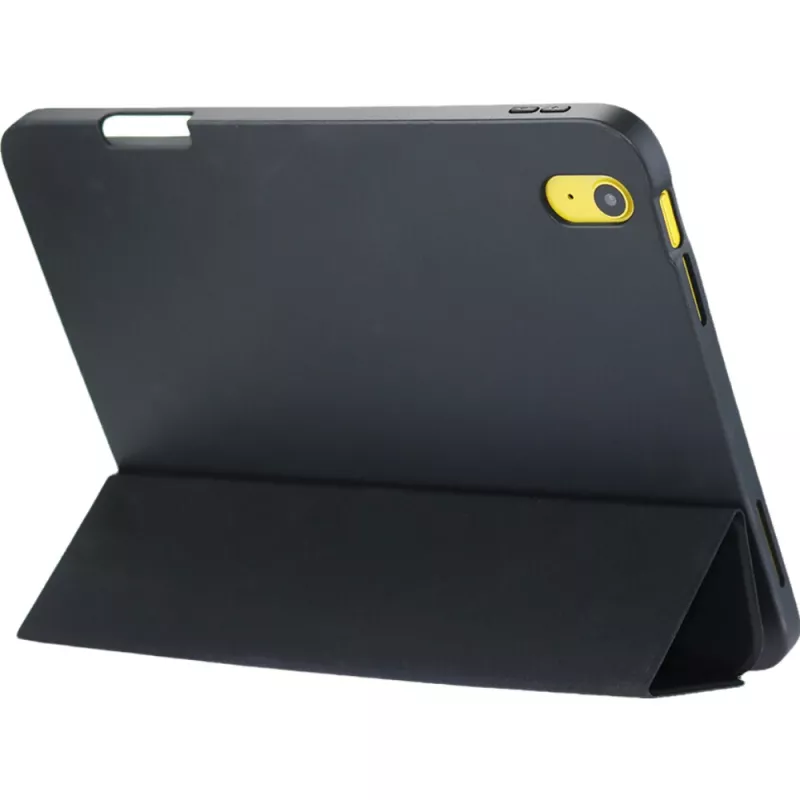 Deqster plonas dėklas iPad 10.9 (10 kartos), juodas, su pieštuko laikikliu