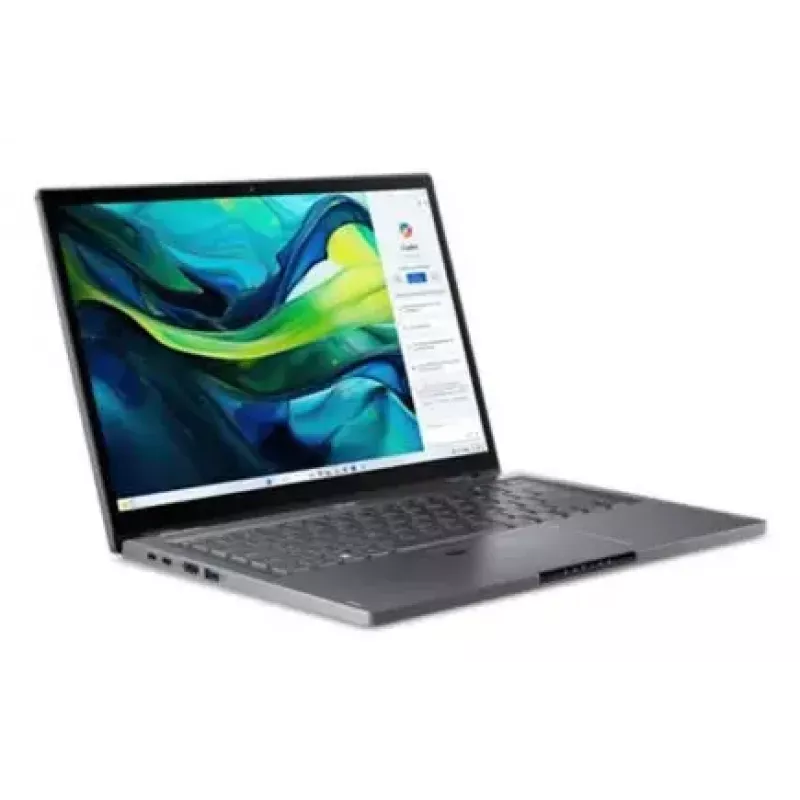 Nešiojamas kompiuteris konvertuojamas Acer Aspire Spin 14 ASP14-52MTN — Intel Core Ultra 7 155U, 14 colių WUXGA liečiamas, 32 GB LPDDR5x, 1 TB SSD, Wi‑Fi 6E, Windows 11 Home